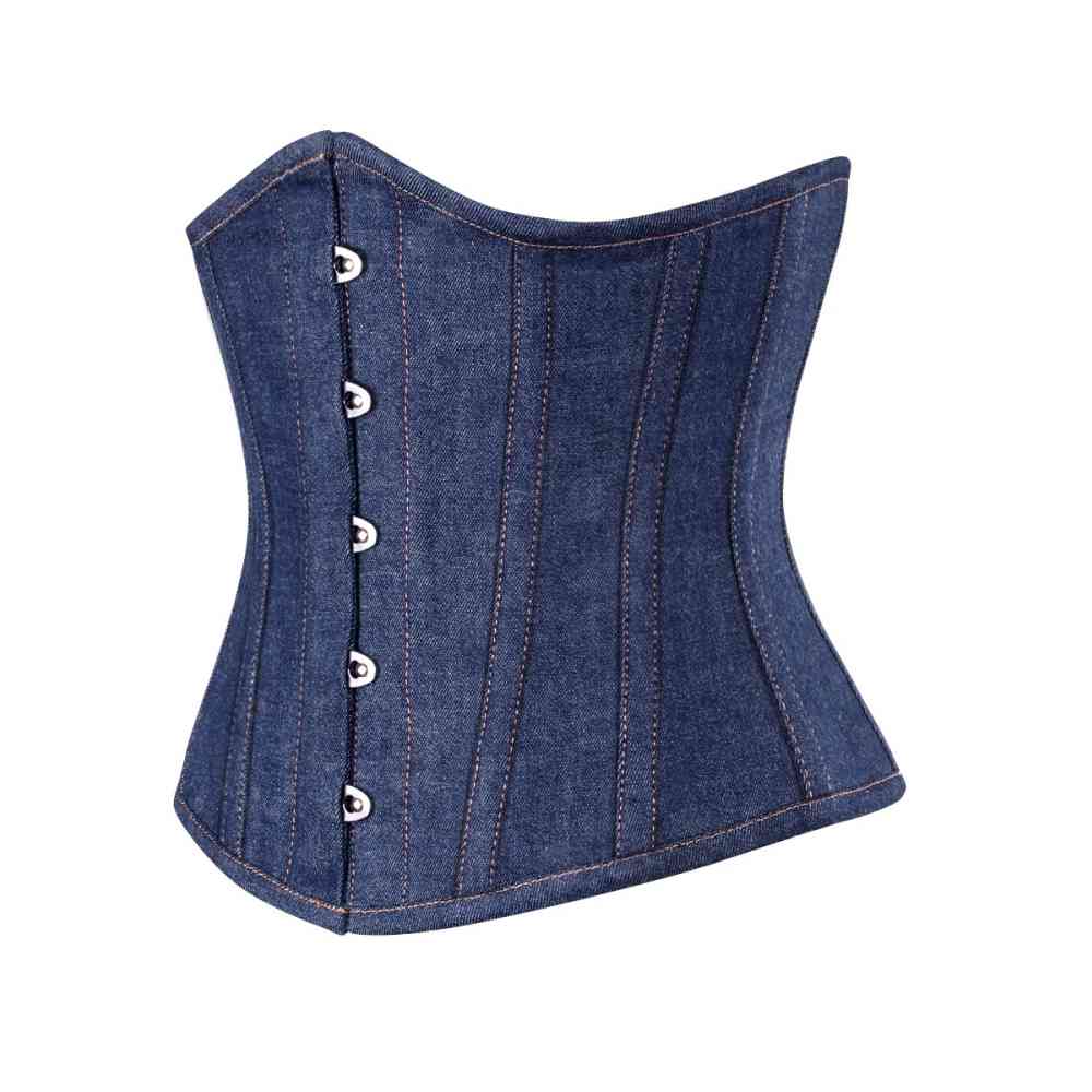 Attitude Corsets - Ohaia Corset sous la poitrine - Bleu